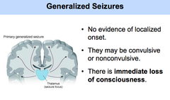 <p>sudden! both sides of brain</p><p>-impaired awareness</p>