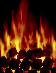 <p>The energy of motion in the molecules and atoms that make up matter</p>
