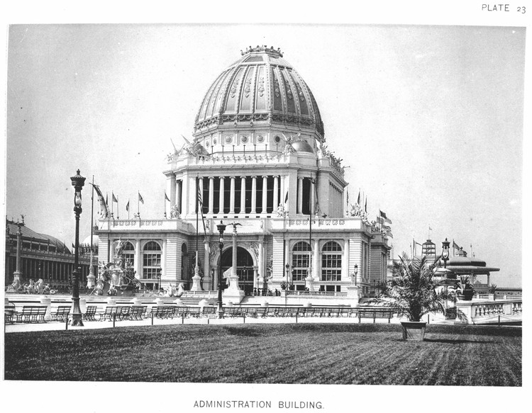 <p>World's Columbia Exposition ("The White City") - McKim, Mead & White (MODERNISM)</p>