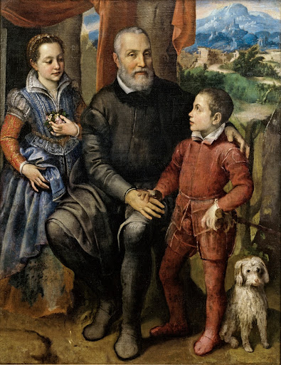 <p><span>Portrait of Amilcare, Minerva, and Asdrubale Anguissola</span></p>