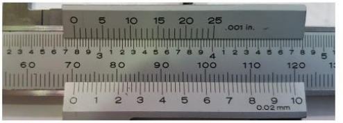 <p>Main Scale:</p><p>Vernier Scale:<br>Measurement:</p>