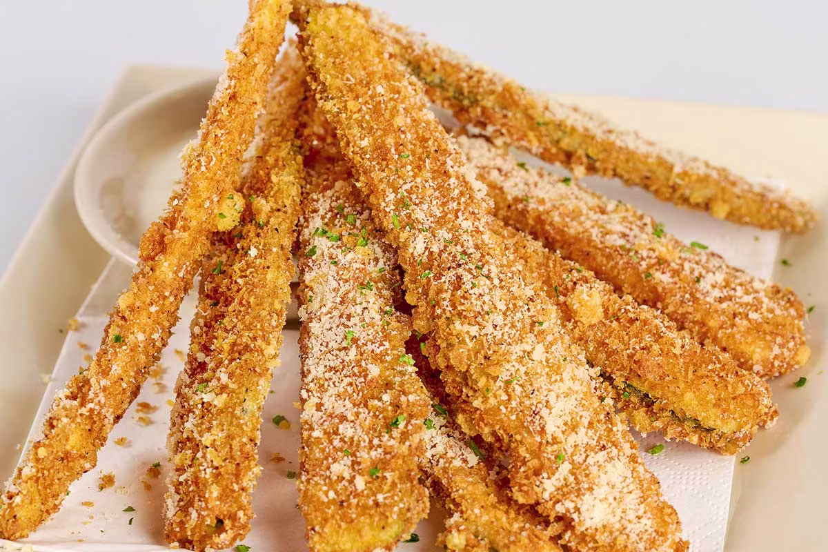 <p>Fried Zucchina</p>