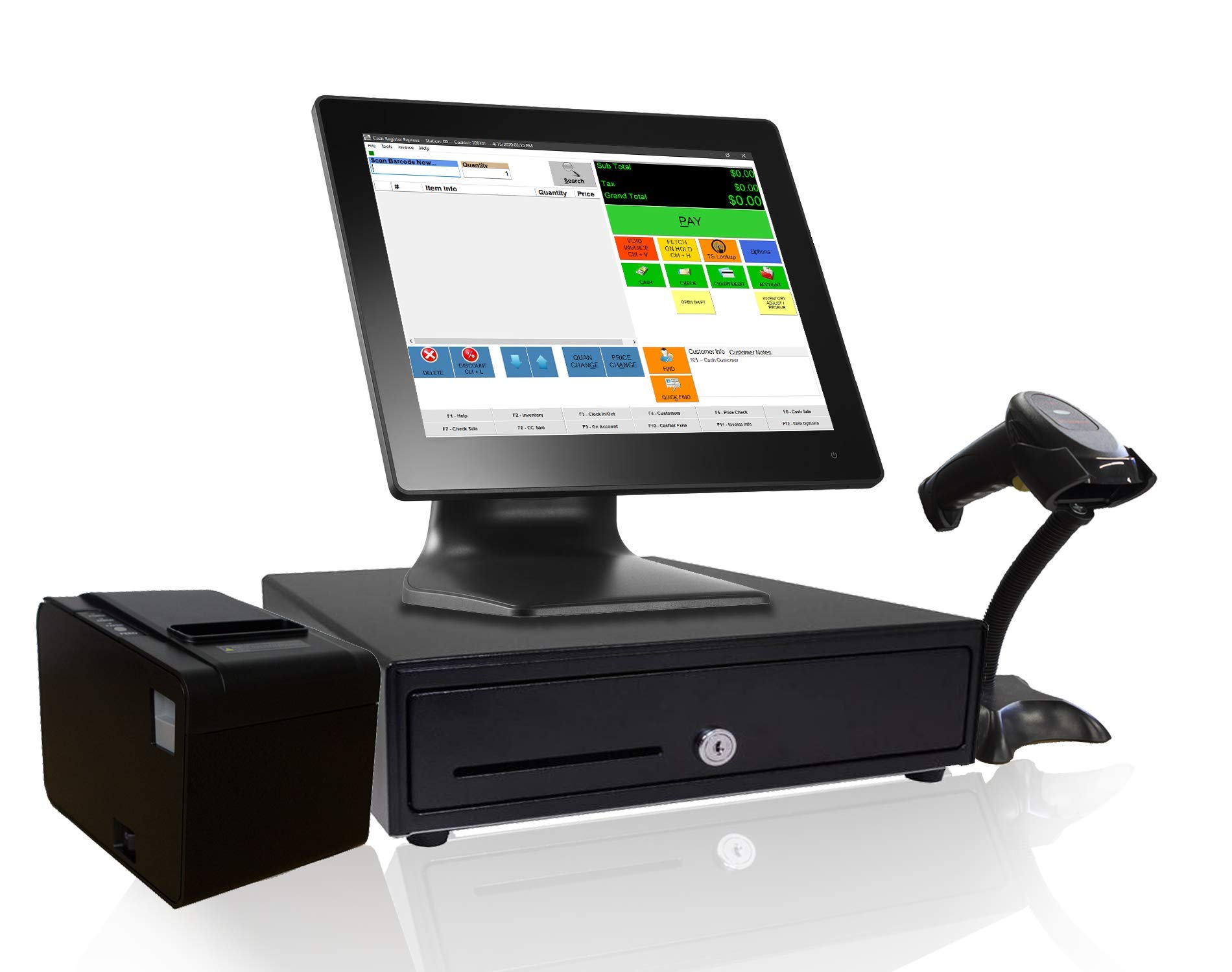 <p>A computer-based system used to complete sales transactions, process payments, and manage information like inventory and receipts.</p>
