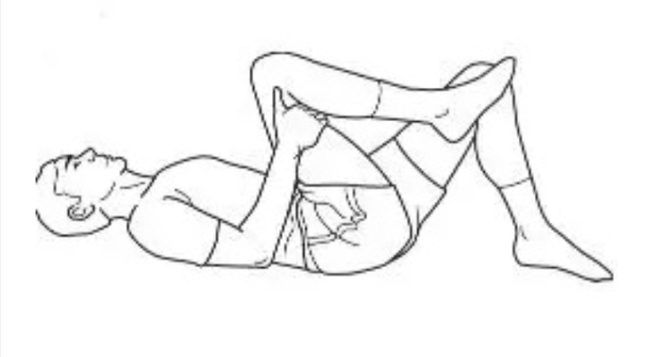 <p><span>How does hip flexion change when it is done in the position depicted below as opposed to standing?</span></p>