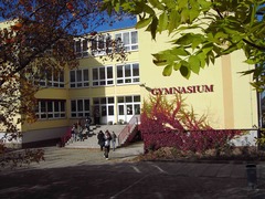 <p>die Schule, die man besucht, wenn man an der Uni studieren will</p>