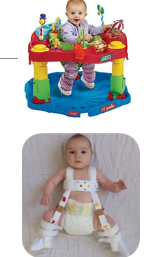 <p>Non-accidental trauma </p><p>Suspect abuse especially if non-ambulatory, however one study showed fractures resulting from use of exersaucers </p>
