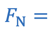 <p>Normal force on inclined plane</p>