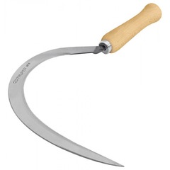 <p>US: /ˈsɪk.əl/UK: /ˈsɪk.əl/ Example: She harvested the rice using a sharp crescent _____. A tool with a short handle and a curved blade for harvesting. Lưỡi liềm (1 tay) Lưỡi cong hình bán nguyệt, cầm 1 tay để cắt lúa/cỏ.</p>