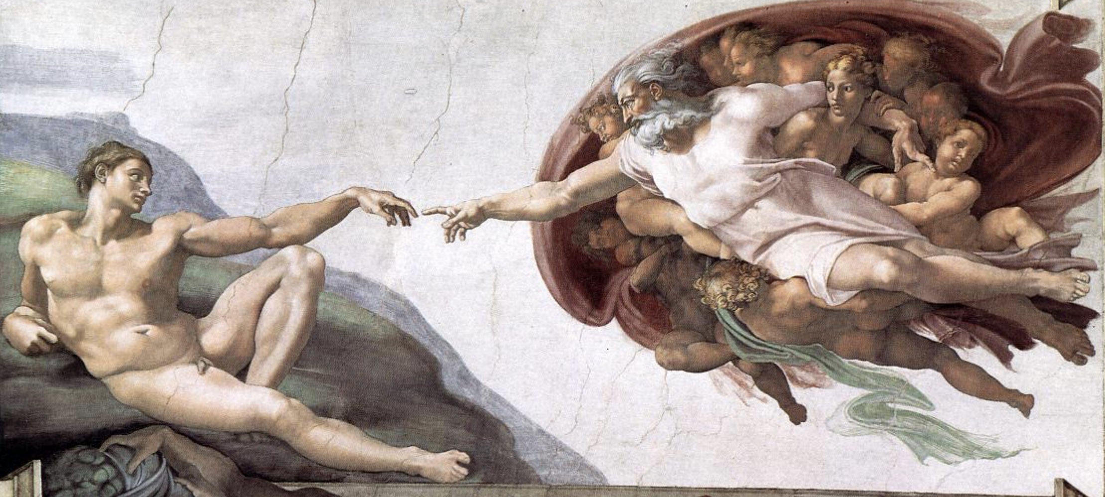 <p>The Creation of Adam</p>