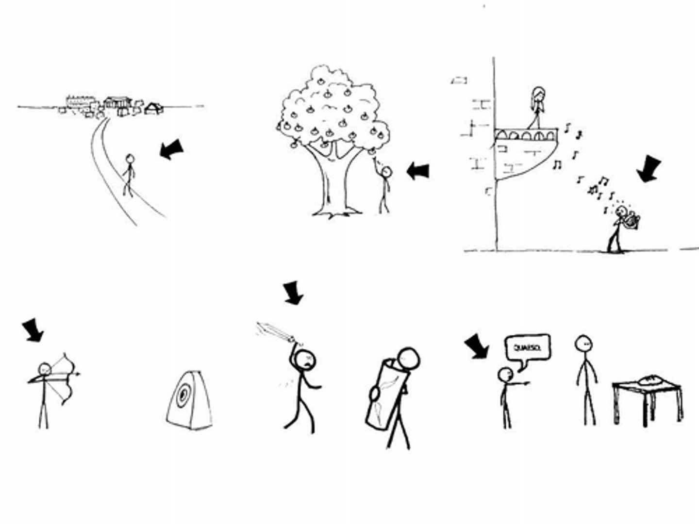 <p>verbum:</p><p>(very generally) To go after something</p><p>(Head for, reach for, attack, ask for)</p>