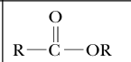<p>Ester groups</p>