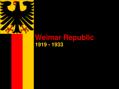 <p>The new German republic the in 1921 owed 33 billion annually to the allied reparations commission. In order to recover from its severe economic issues the annual fees were reduced each year depending on the level of German economic prosperity and Germany received large loans each year from the United States.</p>