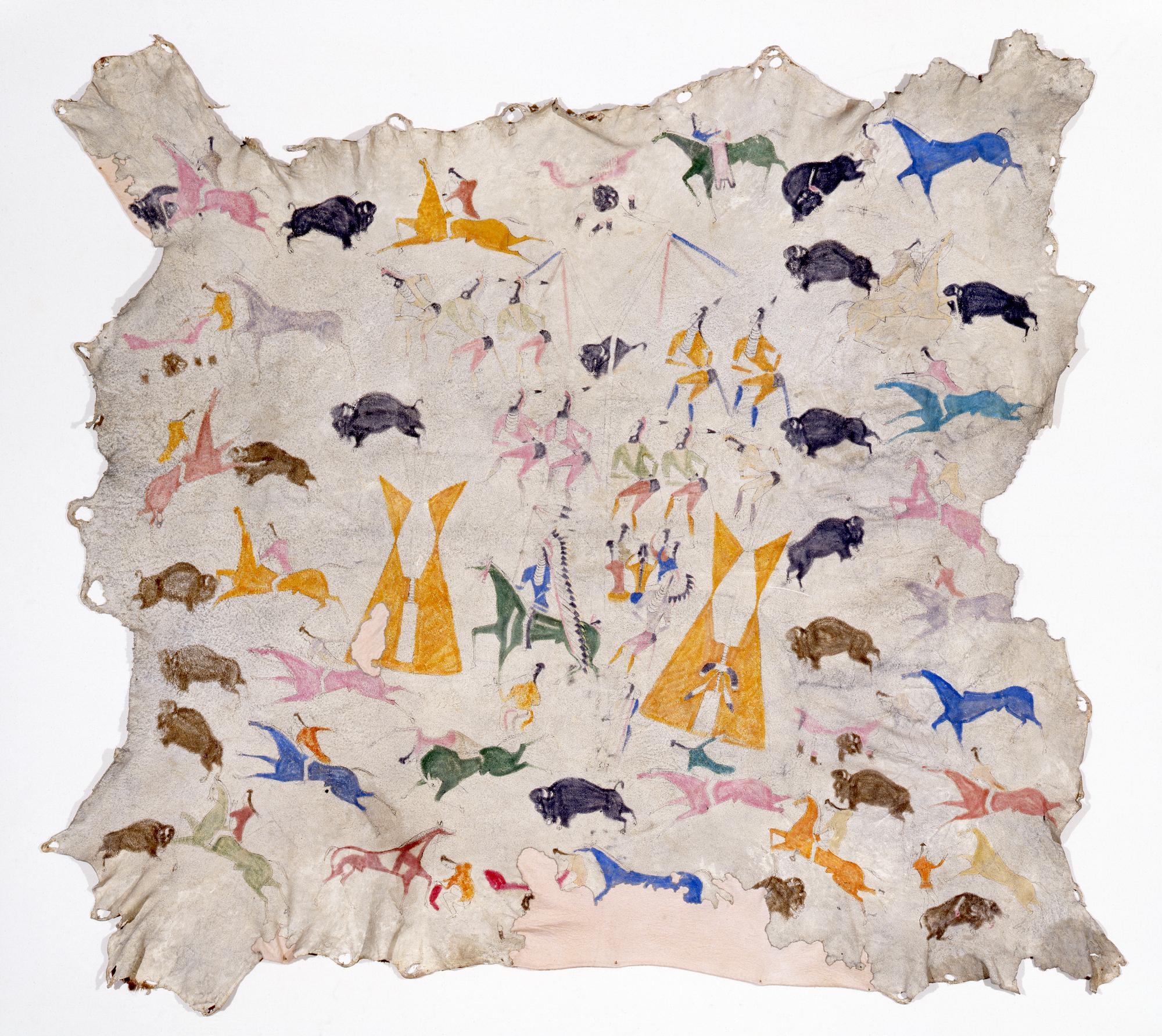 <p>Painted Elk Hide Artist</p>