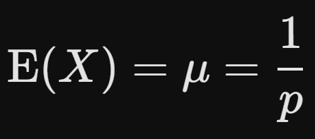 <p>Geometric distribution</p>