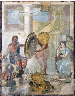 <p>Identify what is occurring in this painting: </p>