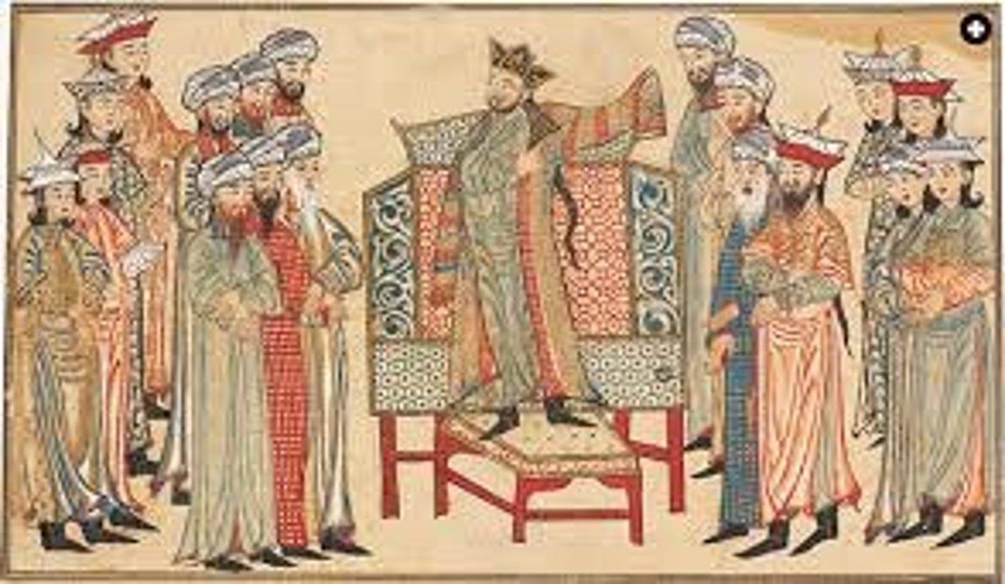 <p>the appointment of religious officials by kings or nobles, whoever controlled lay investiture held the real power in naming bishops, who were very influential clergy that kings sought to control, church reformers felt that kings should not have that power, in 1075 pope gregory vii banned lay investiture</p>