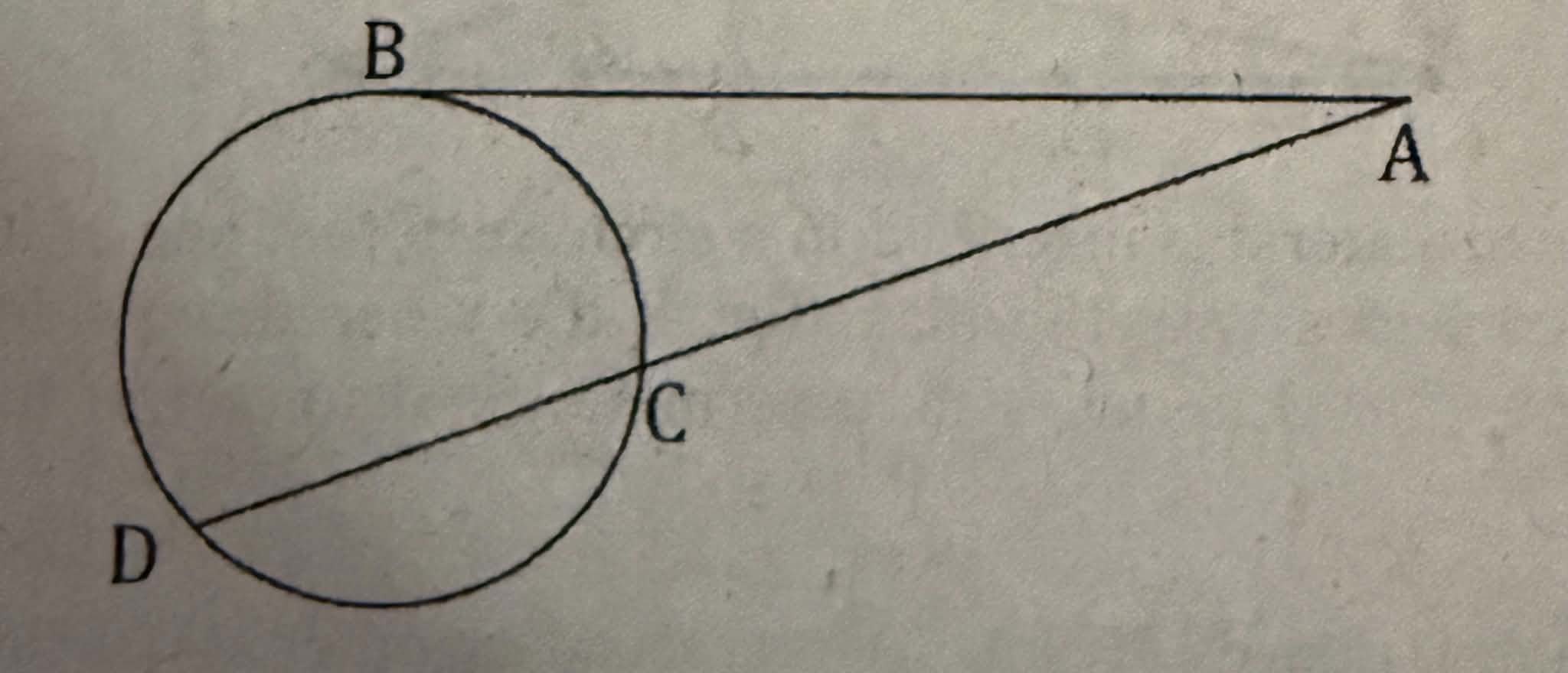<p>Secant - Tangent Rule</p>
