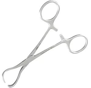 <p><span>surgical instrument with blunt jaws used to secure drapes and towels firmly in place without puncturing the fabric or the patient's skin</span></p>