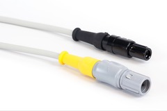 <p>What cable is this , where does it plug into and what catheters is meant for?</p>