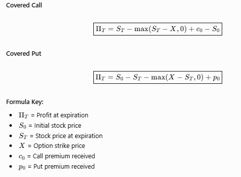 <p>Value = profit minus initial net cost (or plus initial net proceeds)</p>