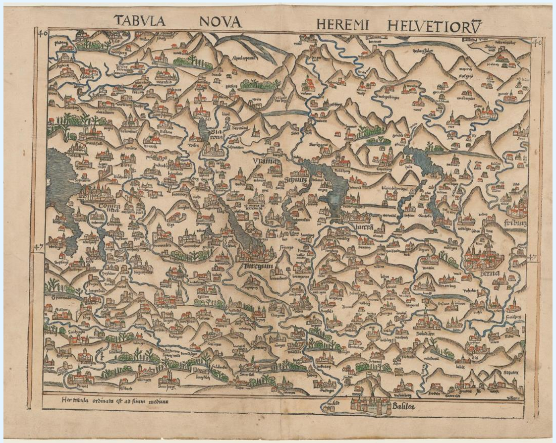 <p>Tabula Nova Heremi Helvetorium</p>