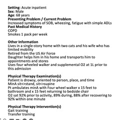 <p>Chronic Obstructive Pulmonary Disease</p>