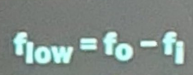 <ul><li><p>Tuning the local oscillator frequency BELOW THE RF SIGNAL by an amount equal to the intermediate frequency</p></li></ul><p></p>