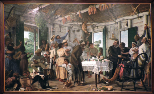 <p>Oller, The wake, 1893, puerto rico</p>