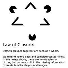 <p>we fill in gaps to create a complete, whole object</p>