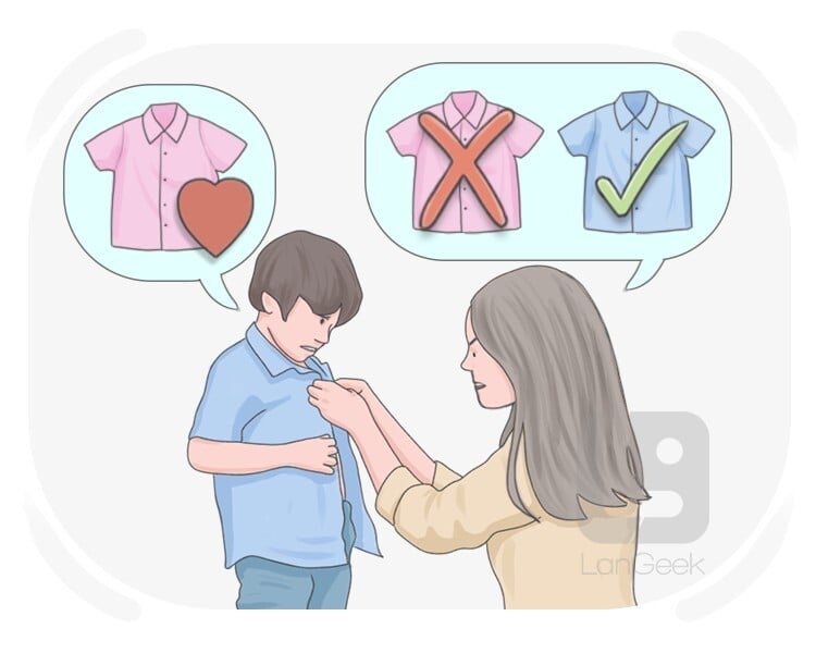 Impose sth on