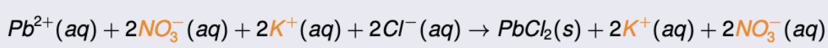 <p>Spectator ions</p>
