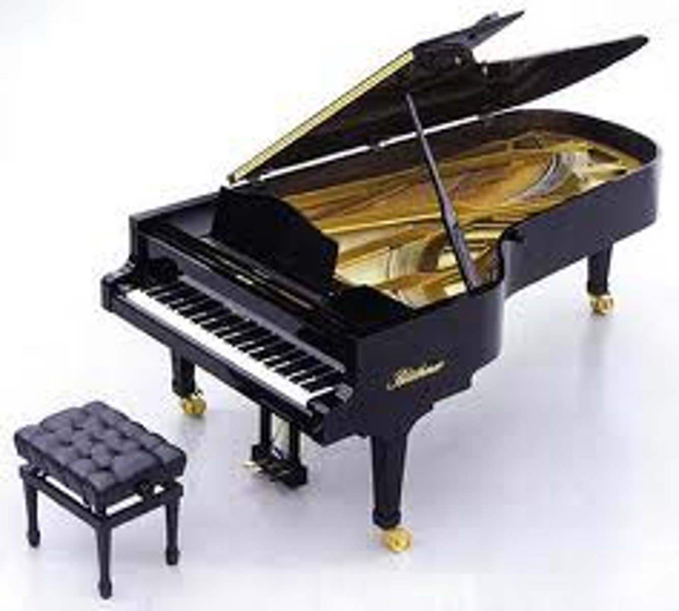 <p>un piano à queue</p>