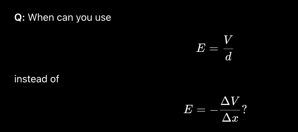 <p>When can you use </p>