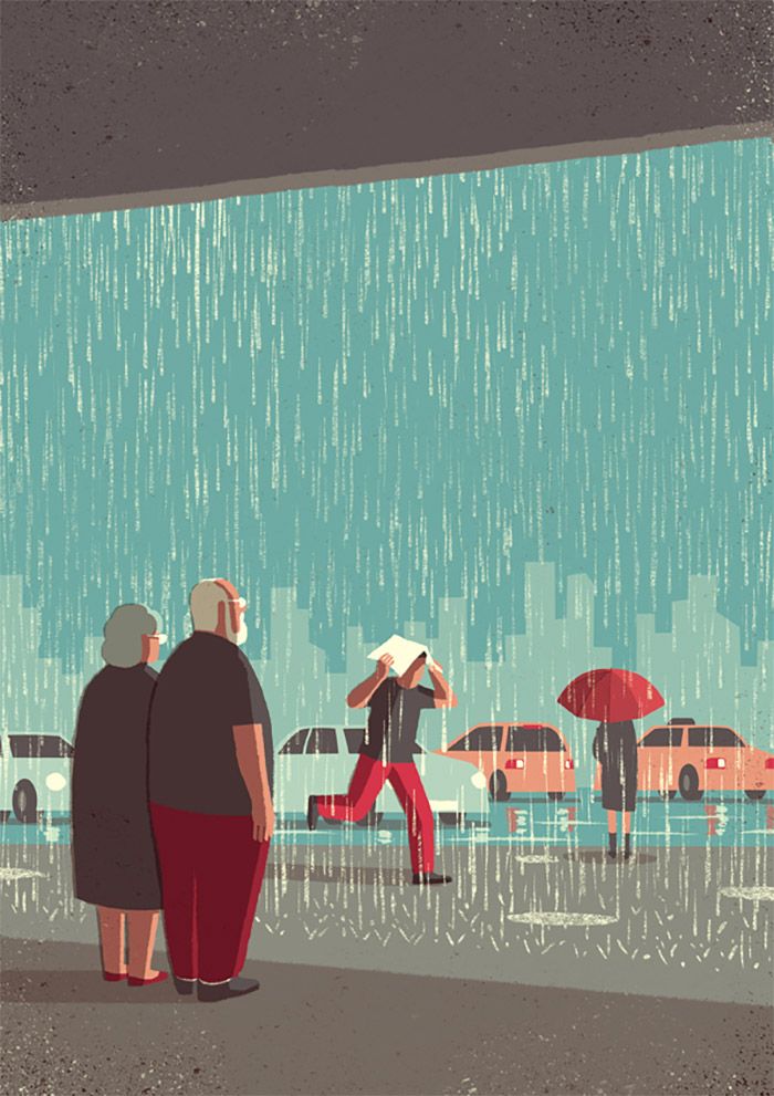<p>Downpour (noun)</p>