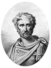 <p><span>Gaius Plinius Secundus, known in English as Pliny the Elder, was a Roman author, naturalist, scientist, naval and army commander of the early Roman Empire, procurator, and friend of the emperor Vespasian</span></p>
