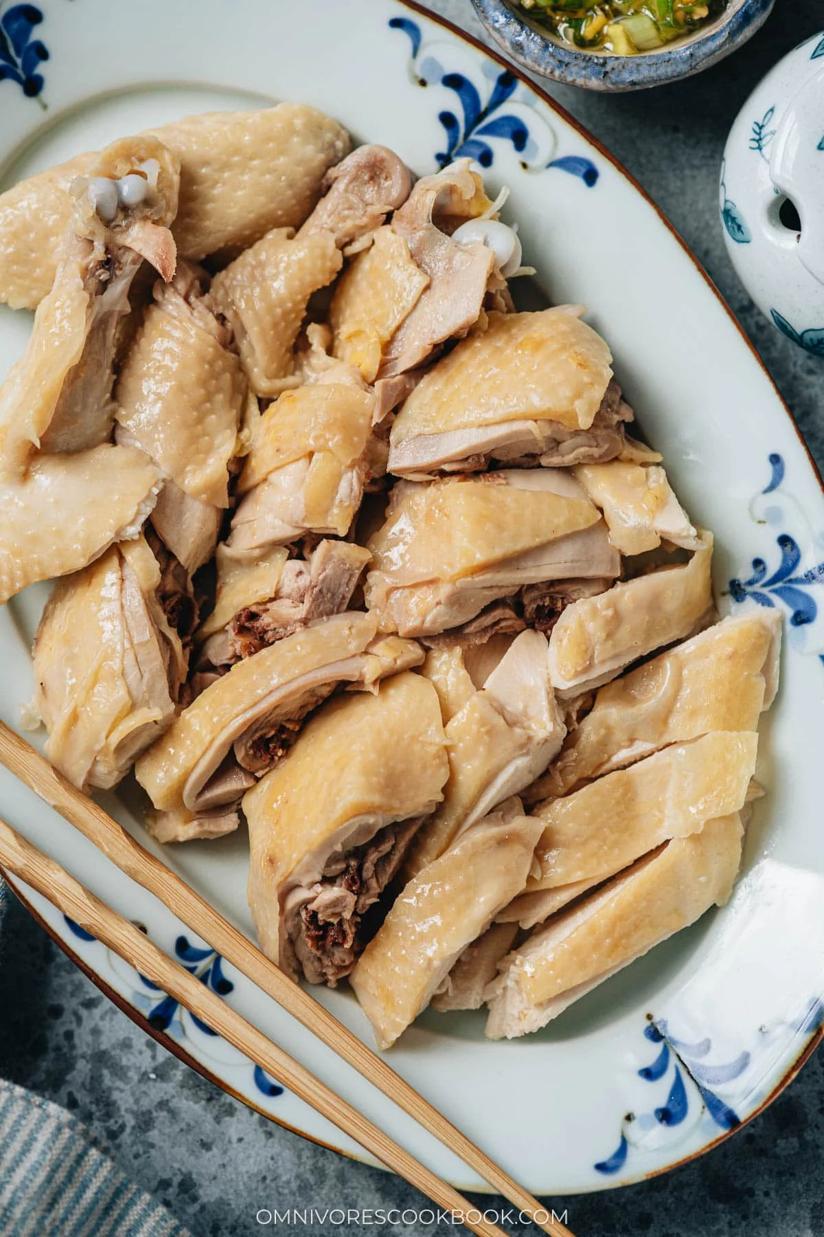 <p><span><span>Steamed chicken</span></span></p>