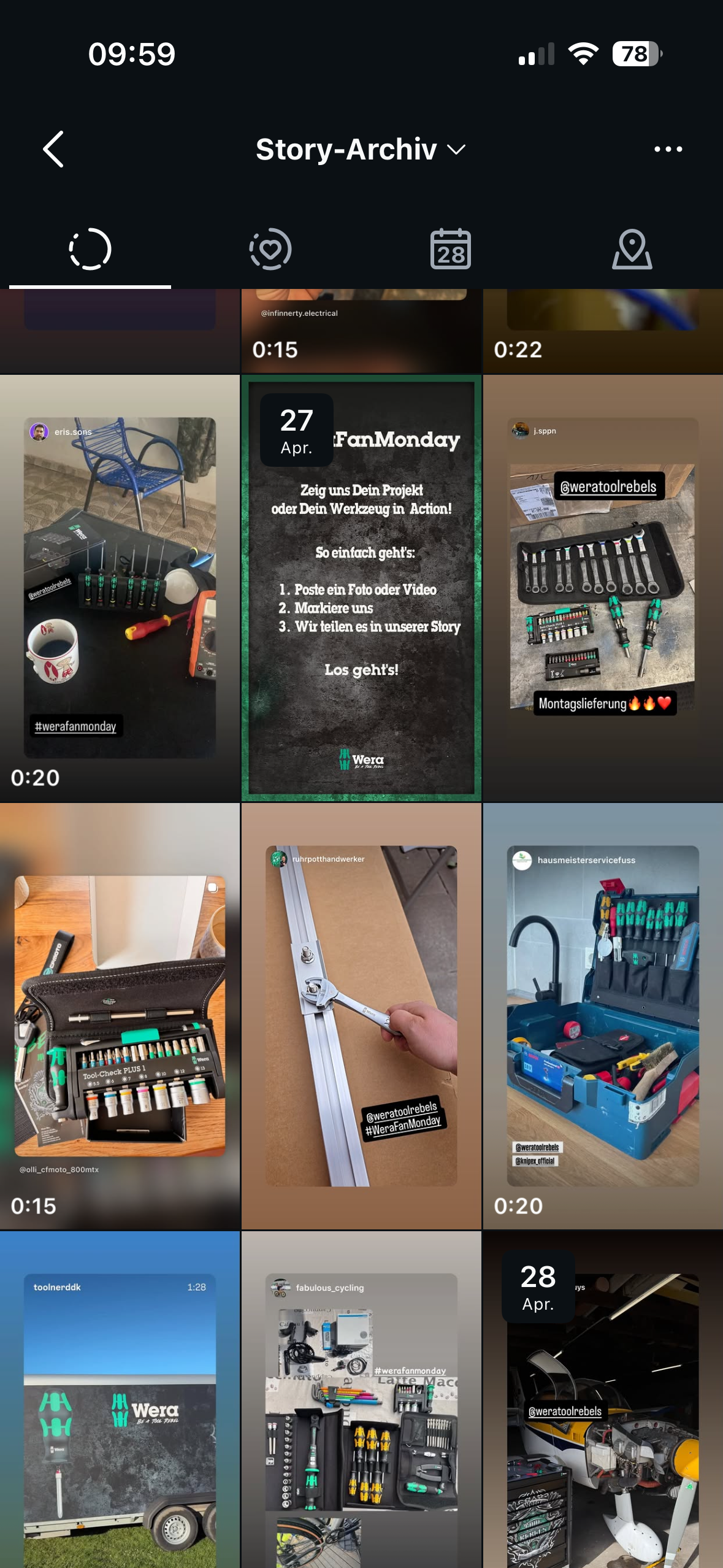 <p><span style="line-height: 20px;">Inhalte aus der Community, die von der Marke weiterverwendet werden.</span></p>