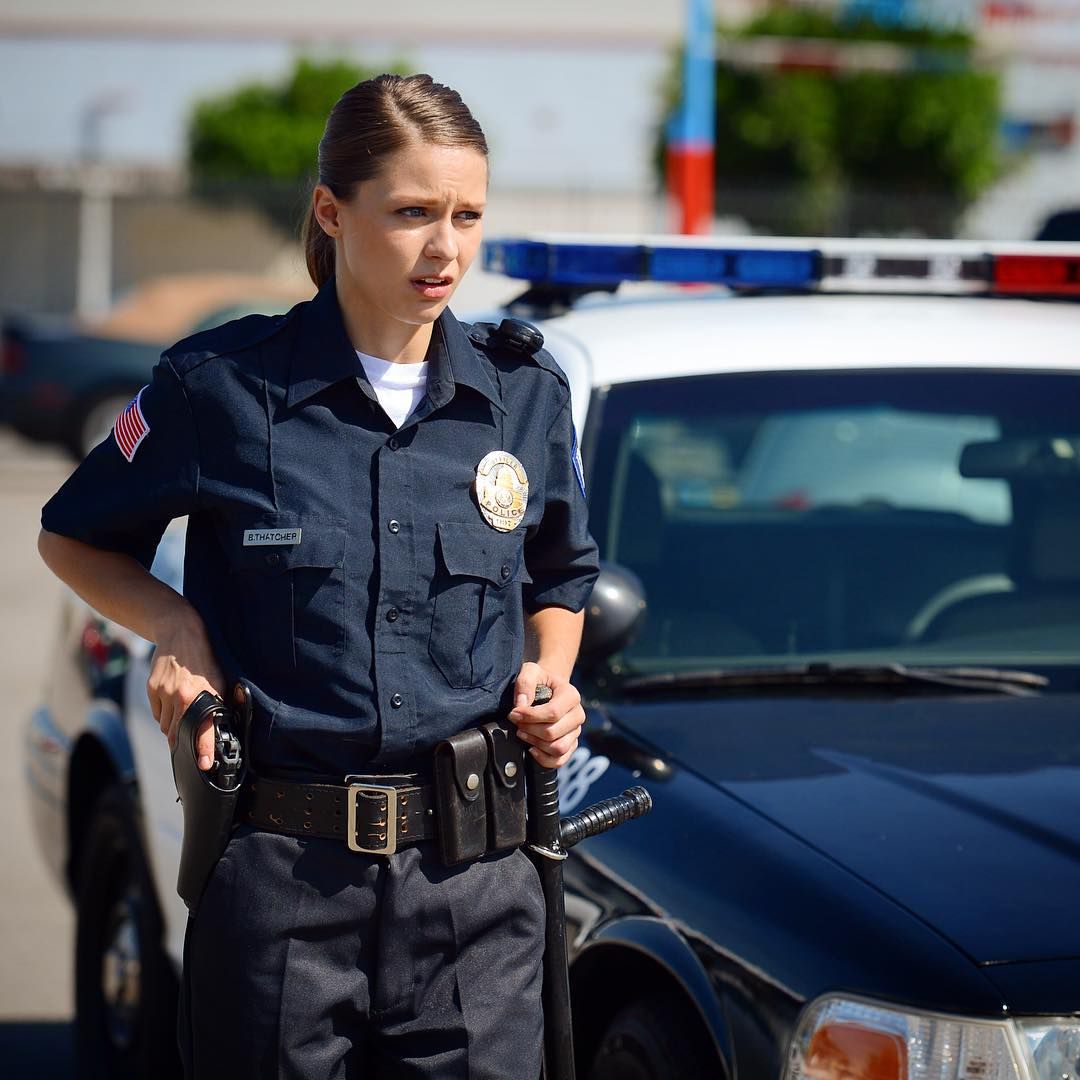 Police officers usually w___ a u________ at work.