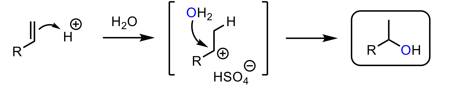 <p>p 17.5</p><p>voorbeeld van een HX-additie, in zuur waterig milieu</p>