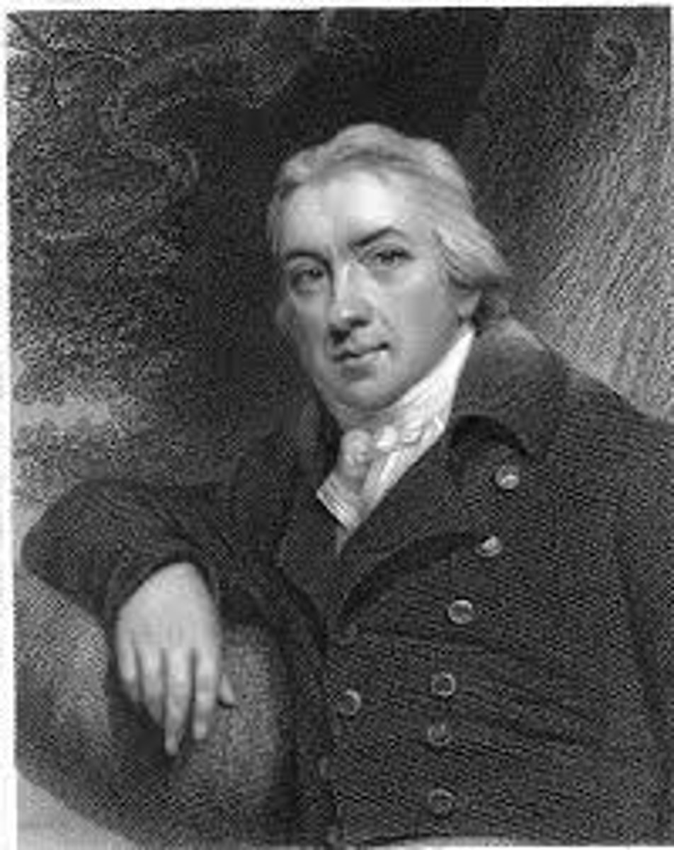 <p>He created the first vaccine, which used cowpox to prevent smallpox.</p>