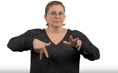<p>To sign "Hiking" in American Sign Language (ASL), two-handed "claw-3" hands (handshape), palms down (orientation), hands apart in space - one ahead the other (location), move forward, alternating twice (movement).</p>