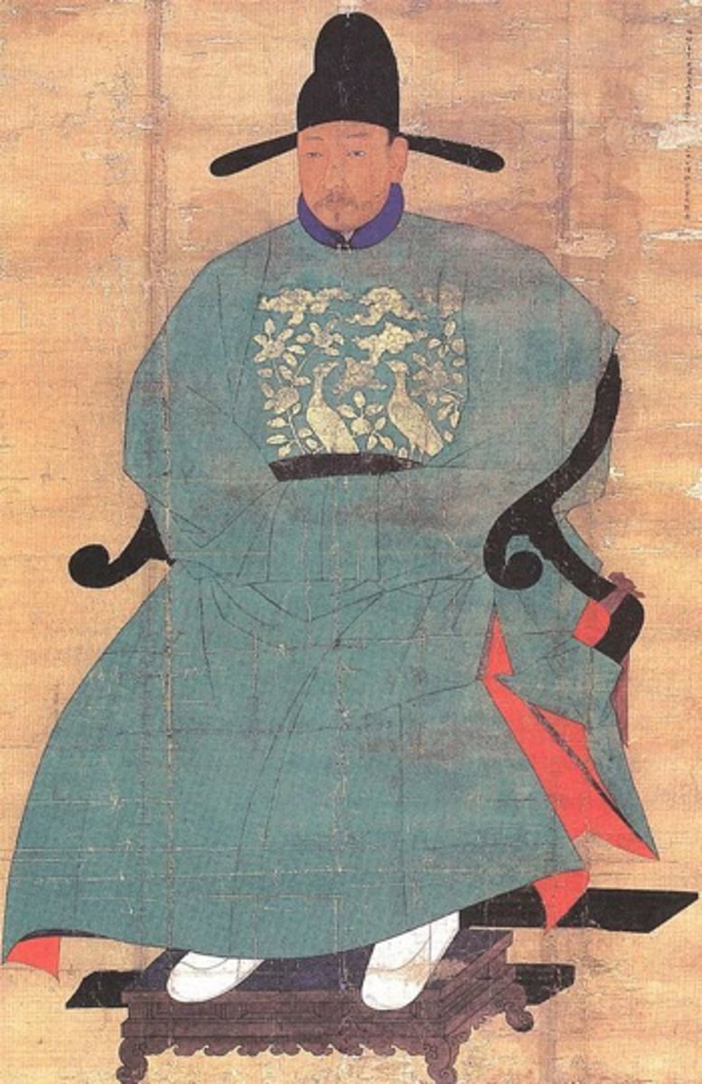 <p>Artist: Imperial Bureau of Painting</p><p>Period:</p><p>Dates: c. 15th century C.E.</p><p>Culture: Korean, Joseon dynasty</p><p>Material: Hanging scroll (ink and color on silk)</p>