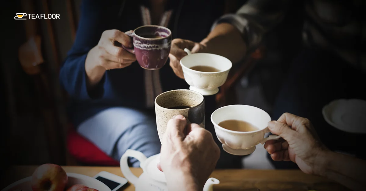 <p>We have a tea _____ every morning</p>
