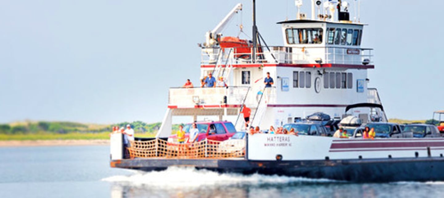 <p>to go by ferry</p>