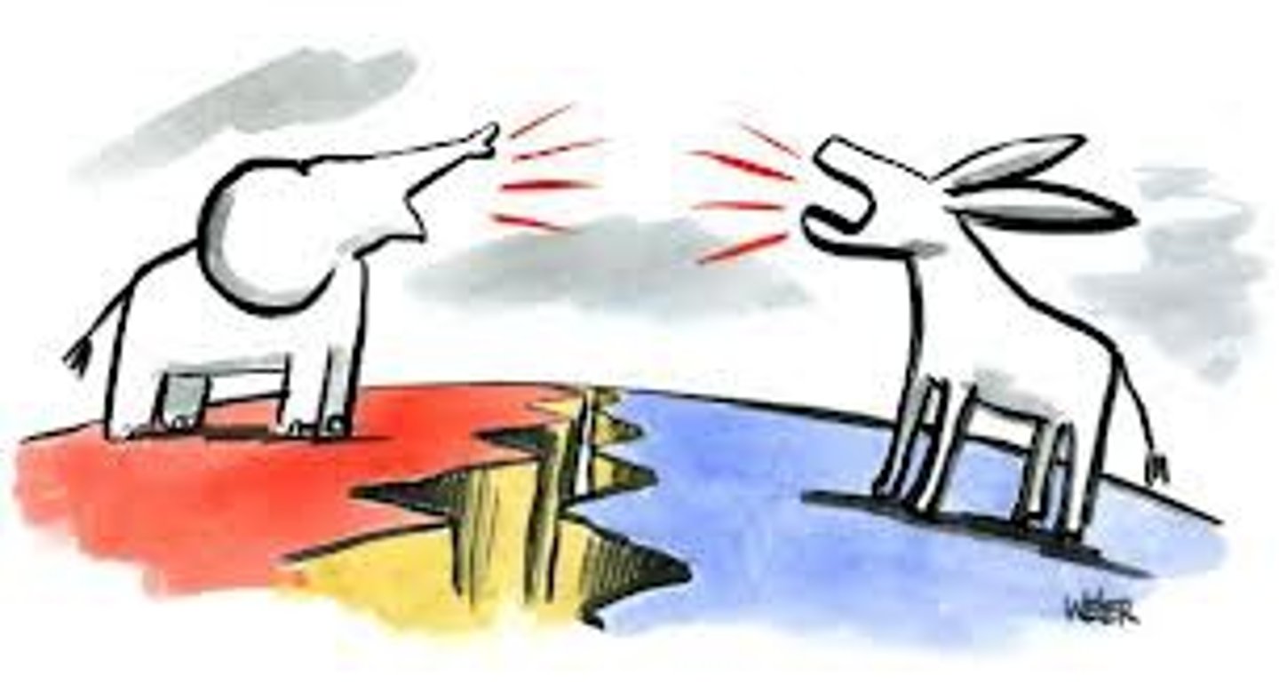 <p>The enhancement of a group's prevailing inclinations through discussion within the group. (Extremes)</p>
