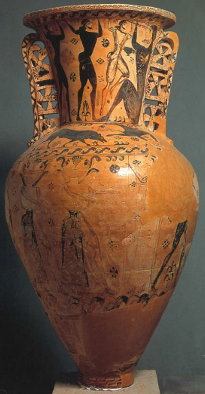 <p>vase shape?</p>