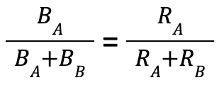 <p>IV: relative rate of reinforcement</p><p>DV: relative rate of response</p>