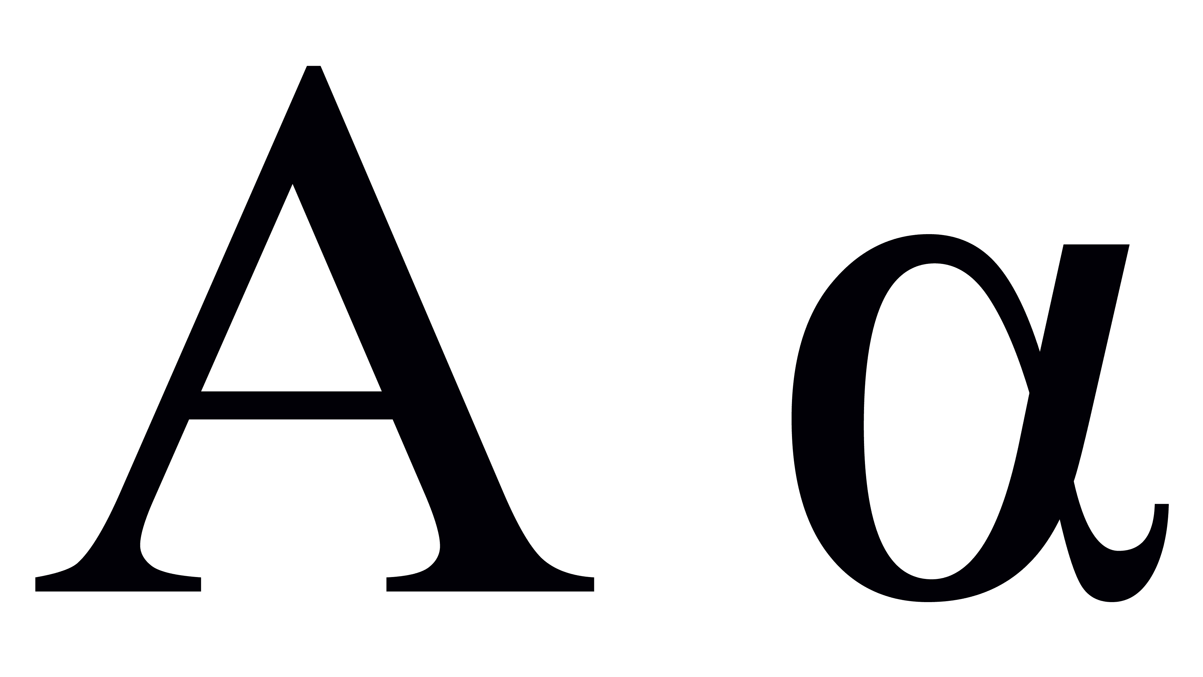 <p>Α α</p>