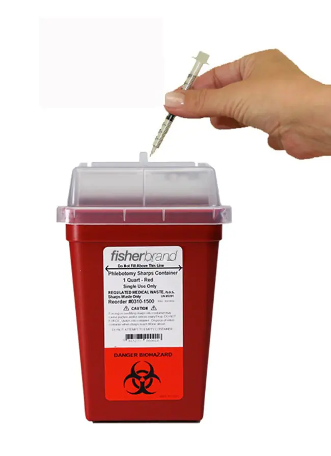 <p>All sharp instruments, blades, needles, or dissecting probes.</p>