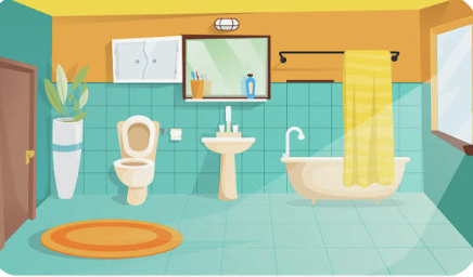 <p>EL BAÑO </p>